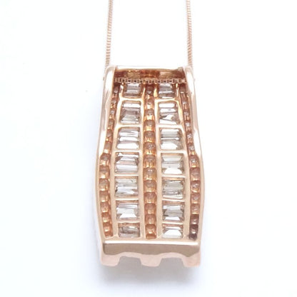 ダイヤモンド ネックレス ダイヤモンド1.50ct K18PG ピンクゴールド / 74724【中古】【FJ】