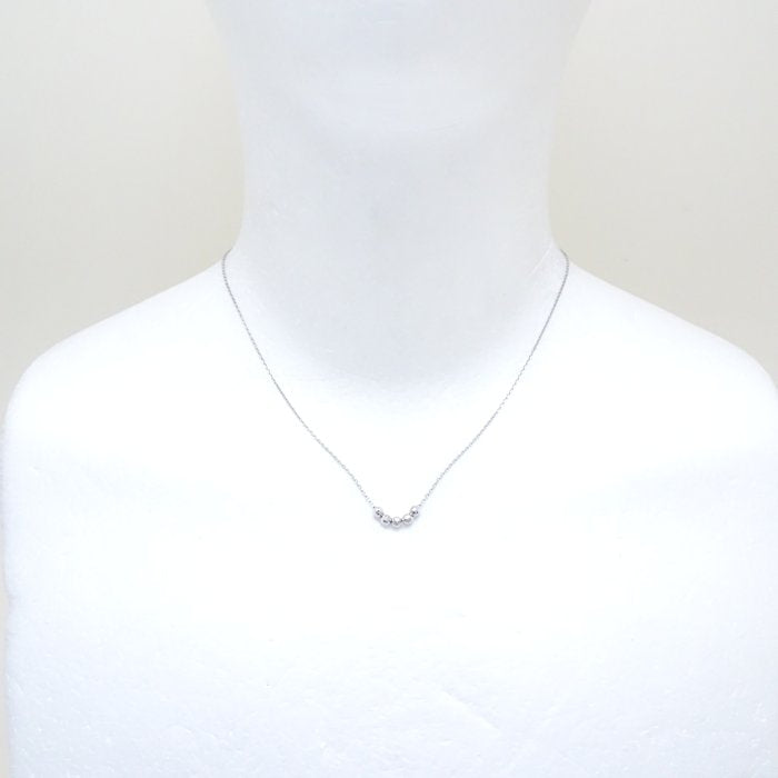 ネックレス ミラーボール付き 40cm Pt850プラチナ / 74847【中古】【FJ】