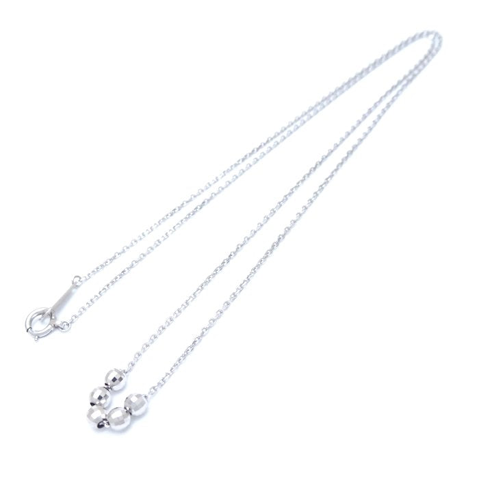 ネックレス ミラーボール付き 40cm Pt850プラチナ / 74847【中古】【FJ】